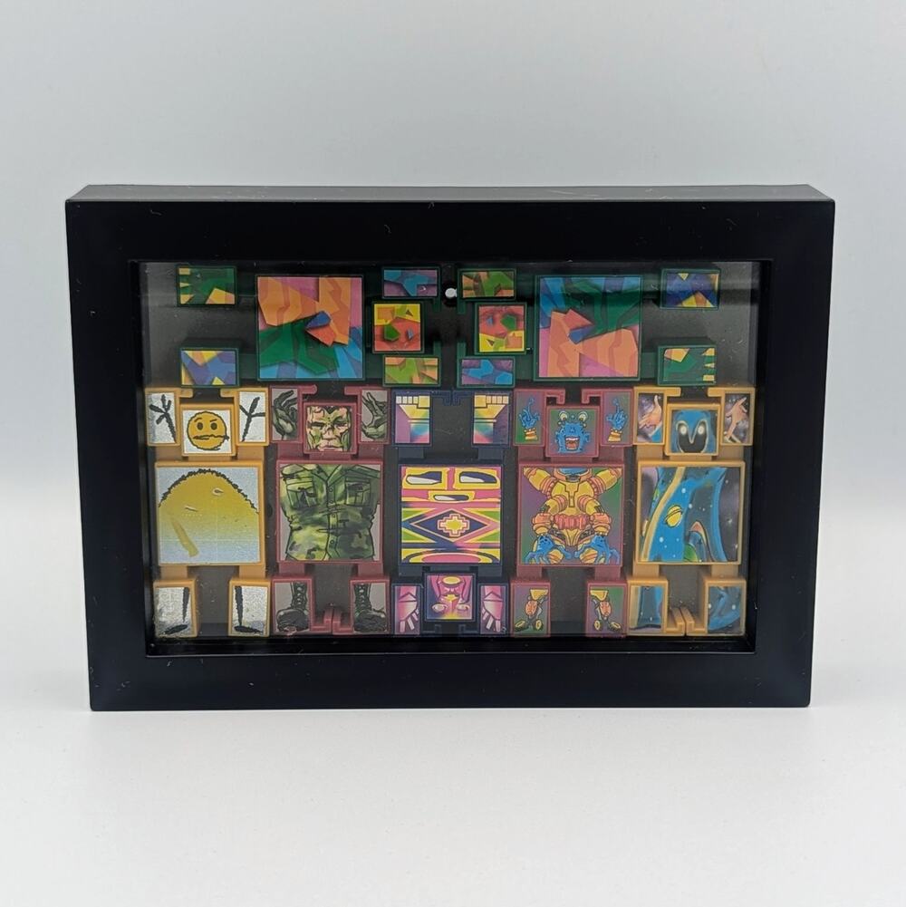 Hasbro Nak Nak Shadow Box Art – Vintage 2002–2003 Stacker Toy Display